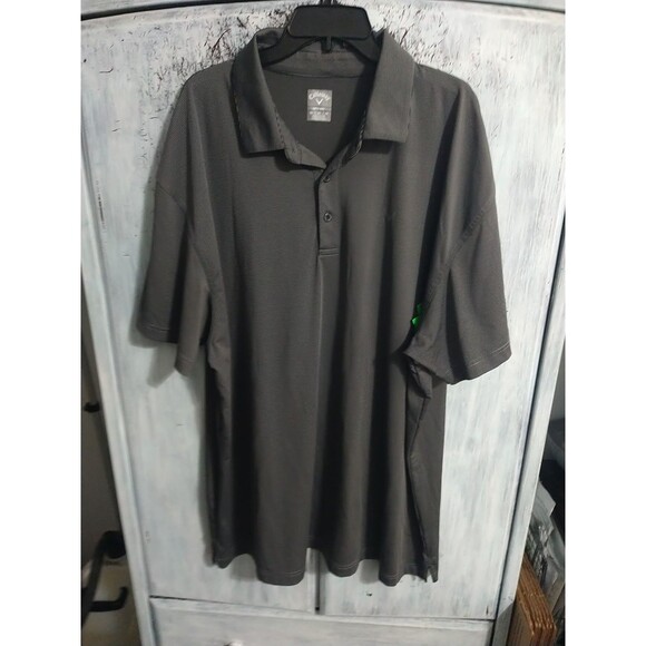 Callaway Polo Men's Top 2x Gray Golf - Picture 1 of 10